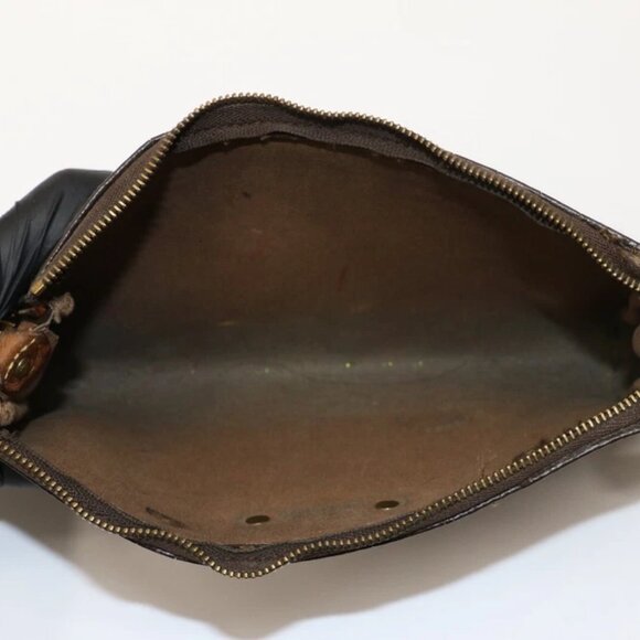 Louis Vuitton Monogram Pochette Eva Crossbody Shoulder Handbag *READ* - Picture 10 of 16